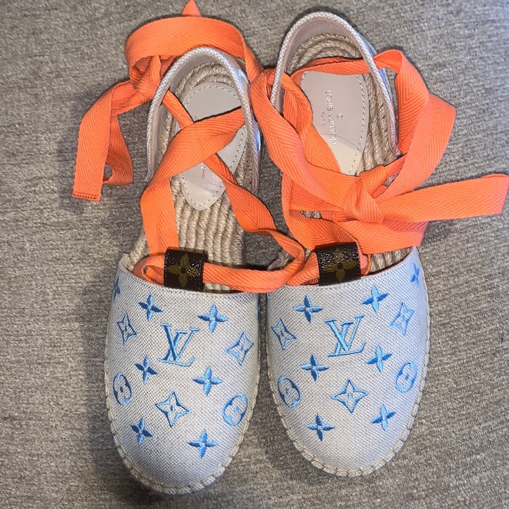 Authentic Louis Vuitton espadrilles